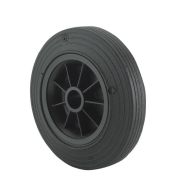 Wheel Barrow Spare Solid Wheel – Puncture-Proof Replacement Wheel for Site Barrows, Durable Solid Rubber Tyre and Heavy Duty Hub